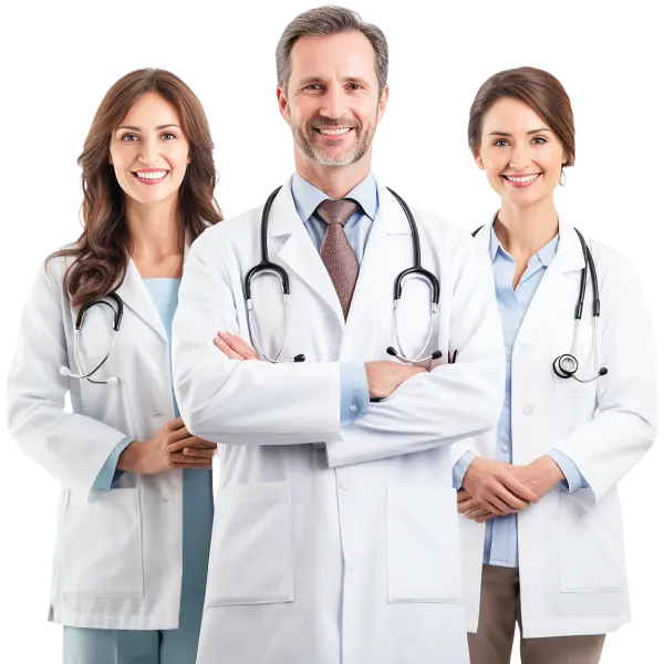 Equipe médica da Da Gente Saúde